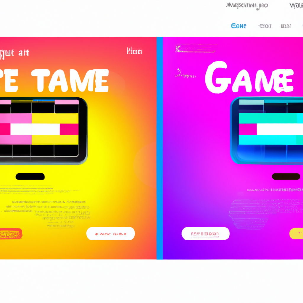 PulsePlay Foundry prototype display with leaderboard and pixel-art level